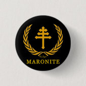 Maronite Church Button (Vorderseite)