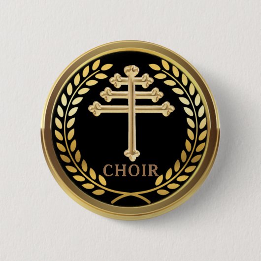 Maronite Church Choir Button Button (Vorderseite)