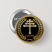 Maronite Church Choir Button Button (Vorne & Hinten)