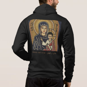 Maronite Church Cross mit Jesus und Mary Hoodie