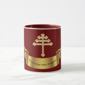 Maronite Church Cross Personalisierte Geschenke Ta Tasse (Zentrum)