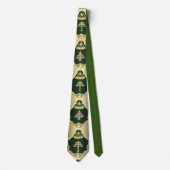 Maronite Church Cross und Libanon Cedar Neck Tie Krawatte (Vorderseite)