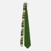 Maronite Church Cross und Libanon Cedar Neck Tie Krawatte (Rückseite)
