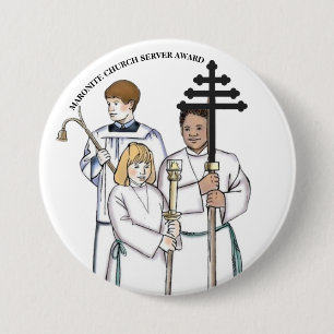 Maronite Church Server Award Button