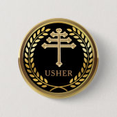 Maronite Church Usher Button Button (Vorderseite)