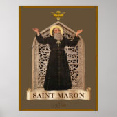 Maronite-Symbol Extra Large 40,00" x 53,33 Poster (Vorne)