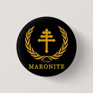 Maronitische Kirchen-Taste Button