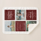 Maroon 3-Foto Fun Boxes Class Year Sherpa Blanket Sherpadecke (Vorderseite (Horizontal))