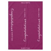 Maroon Abschluss Tablecloth Tischdecke (Vorderseite)