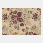 Maroon Antique Textiles für Urlaub jeder Art Geschenkpapier Set (Vorderseite 2)