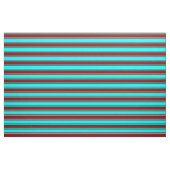 Maroon, Aqua & Light Sea - grüne Linien Stoff (Fat Quarter (45,7 x 55,9 cm))