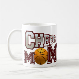 Maroon Basketball Mama Tasse