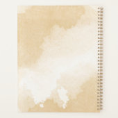 Maroon-Beige Planer (Rückseite)