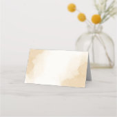 Maroon-Beige Platzkarte (Rückseite)