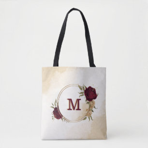 Maroon-Beige Tasche