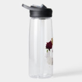 Maroon-Beige Trinkflasche (Rechts)