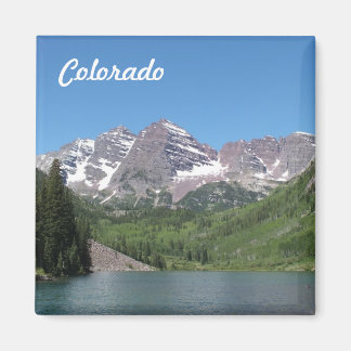 Maroon Bells Aspen Colorado Foto Magnet