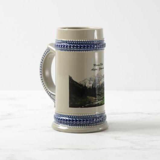 Maroon Bells Bierglas (Vorderseite Links)