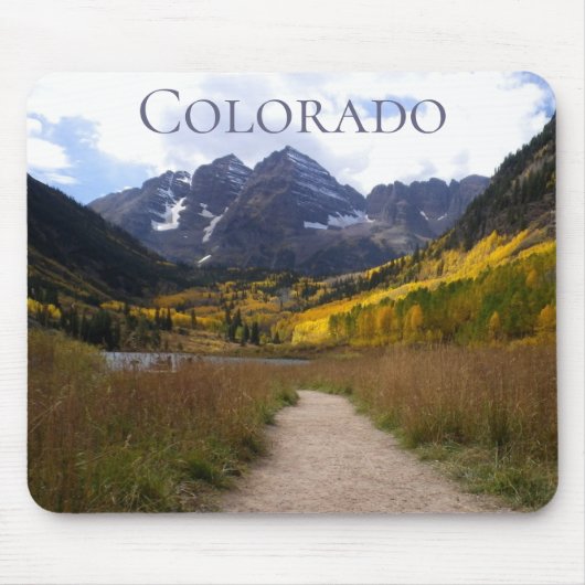 Maroon Bells Colorado Souvenir Mousepad (Vorne)