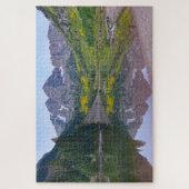 Maroon Bells, Herbstreflektion, Colorado Puzzle (Vertikal)