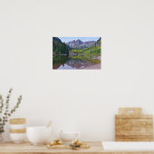 Maroon Bells im Herbst, Colorado Poster (Küche)