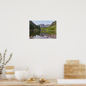 Maroon Bells im Herbst, Colorado Poster (Küche)