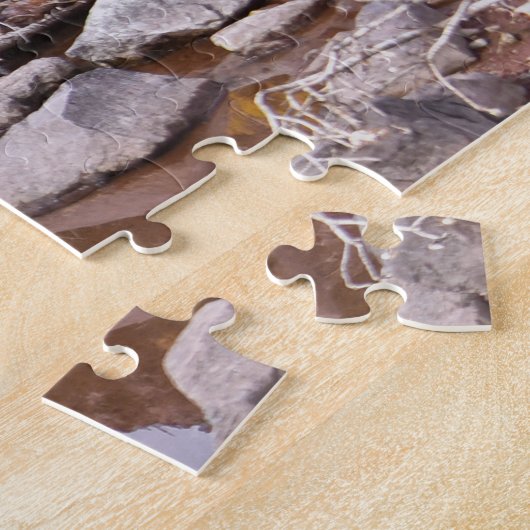 Maroon Bells im Herbst, Colorado Puzzle (Seite)