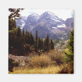 Maroon Bells im Herbst Magnet (Vorne)