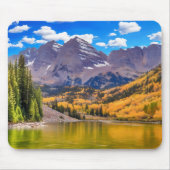 Maroon Bells in Aspen, Colorado Mousepad (Vorne)