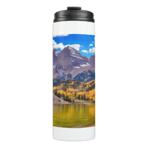 Maroon Bells in Aspen, Colorado Thermosbecher