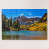 Maroon Bells in Aspen Puzzle (Horizontal)