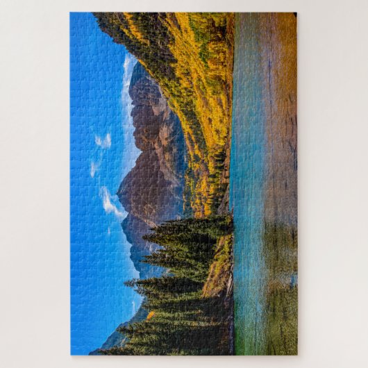 Maroon Bells in Aspen Puzzle (Vertikal)