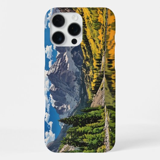 Maroon Bells iPhone Case Hülle (Rückseite)
