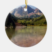 Maroon Bells Keramikornament (Vorne)