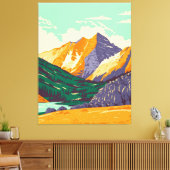 Maroon Bells Leinwanddruck (Insitu (Wohnzimmer))