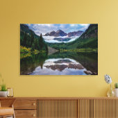 Maroon Bells Leinwanddruck (Insitu (Wohnzimmer))