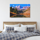 Maroon Bells Leinwanddruck (Insitu (Schlafzimmer))