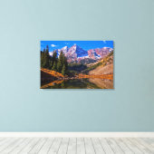 Maroon Bells Leinwanddruck (Insitu (Holzboden))