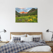 Maroon Bells Locarno Highlights Leinwanddruck (Insitu (Schlafzimmer))
