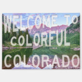 Maroon Bells Magnet (Vorderseite)