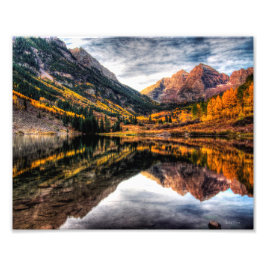 Maroon Bells Morning 10" x 8" Fotodruck