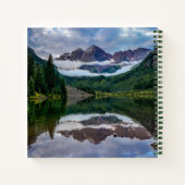 Maroon Bells Notizblock (Rückseite)