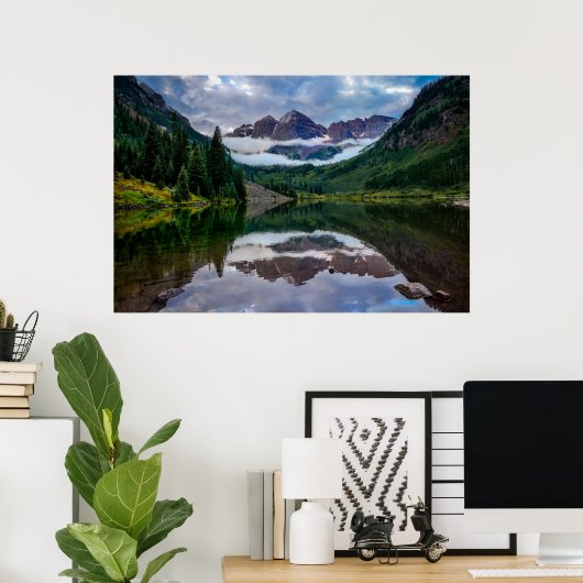 Maroon Bells Poster (Heimbüro)