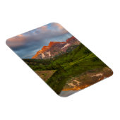 Maroon Bells Reflektieren in Calm Maroon Magnet (Rechte Seite)