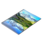 Maroon Bells reflektiert Maroon Lake Notizblock (Linke Seite)