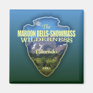 Maroon Bells-Snowmesse (Pfeilspitzen) Magnet