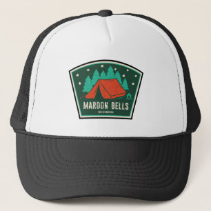 Maroon Bells Wilderness Camping Truckerkappe
