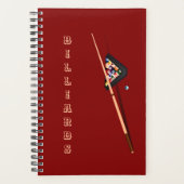 Maroon Billiard Table Planer (Vorderseite)