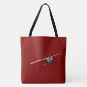 Maroon Billiard Table Tasche (Vorderseite)