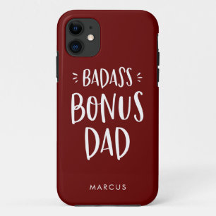 Maroon Bonus Vater Stepfather Personalisiert Stepd Case-Mate iPhone Hülle